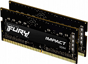Память DDR4 2x8Gb 3200MHz Kingston KF432S20IBK2/16 Fury Impact RTL PC4-25600 CL20 SO-DIMM 260-pin 1.