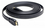 Кабель аудио-видео Buro HDMI 1.4 HDMI (m)/HDMI (m) 5м. черный (HDMI 19M-19M V1.4 FL)