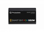 Блок питания Thermaltake ATX 550W Smart BX1 RGB 80+ bronze (24+4+4pin) APFC 120mm fan color LED 6xSA