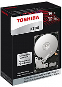 Жесткий диск Toshiba SATA-III 12Tb HDWR21CUZSVA Desktop X300 (7200rpm) 256Mb 3.5"