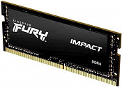 Память DDR4 8Gb 2666MHz Kingston KF426S15IB/8 Fury Impact RTL PC4-21300 CL15 SO-DIMM 260-pin 1.2В si