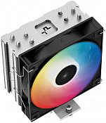 Устройство охлаждения(кулер) Deepcool AG400 LED Soc-AM5/AM4/1151/1200/1700 4-pin 18-32dB Al+Cu 130W 