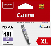 Картридж струйный Canon CLI-481XL PB 2048C001 фото голубой (8.3мл) для Canon PixmaTS8140TS/TS9140