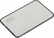 Внешний корпус для HDD/SSD AgeStar 3UB2A8S-6G SATA III USB3.0 пластик/алюминий серебристый 2.5"