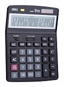 Калькулятор настольный Deli E39259 черный 16-разр.