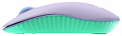 Клавиатура + мышь Acer OCC200 клав:фиолетовый/зеленый мышь:фиолетовый/зеленый USB беспроводная slim 
