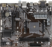 Материнская плата Gigabyte A520M S2H Soc-AM4 AMD A520 2xDDR4 mATX AC`97 8ch(7.1) GbLAN RAID+VGA+DVI+